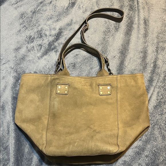 LUCKY BRAND slouchy leather hobo tote w/crossbody strap - Picture 10 of 11